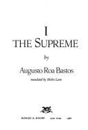 Cover image for I, the Supreme