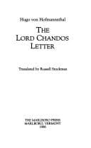 Cover image for The Lord Chandos letter