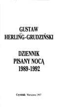 Cover image for Dziennik pisany nocą.