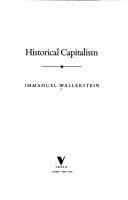 Cover image for Historical capitalism