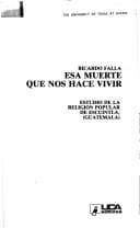 Esa muerte que nos hace vivir