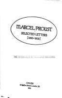 Cover image for Marcel Proust, selected letters, 1880-1903
