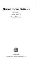 Cover image for Medical uses of statistics