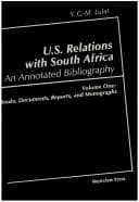 Cover image for U.S. Relations with South Africa