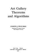 Cover image for Art gallery theorems and algorithms.