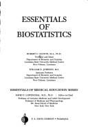 Cover image for Essentials of biostatistics