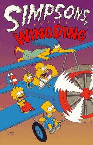 Cover image for Simpsons Comics Wingding