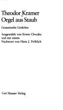 Cover image for Orgel aus Staub