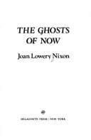 Cover image for The ghosts of now