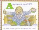 Cover image for A my name is Alice