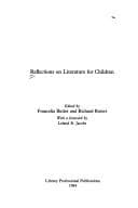 Cover image for Reflections on literature for children