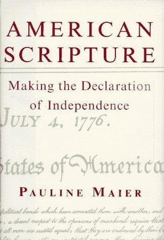 Cover image for American scripture