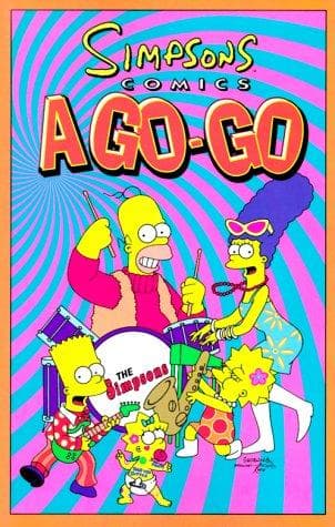 Cover image for Simpsons Comics A-Go-Go