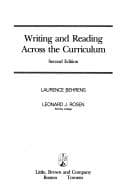 Cover image for Writing and reading across the curriculum