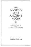 Cover image for The mystery of the ancient Maya