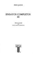 Cover image for Ensayoscompletos