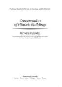 Cover image for Conservation of historic buildings