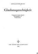 Glaubensgerechtigkeit