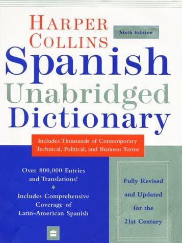 Cover image for HarperCollins Spanish Unabridged Dictionary