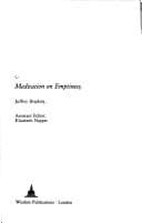 Cover image for Meditation on emptiness