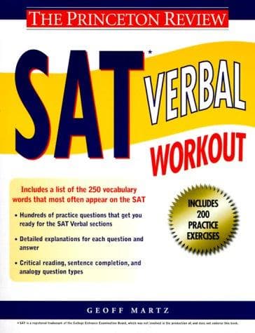Cover image for SAT verbal workout