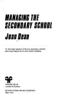 Cover image for Managing the secondary school