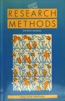 Cover image for Research methods