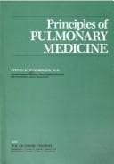 Cover image for Principles of pulmonary medicine