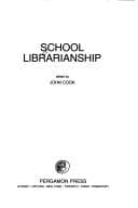 Cover image for School librarianship