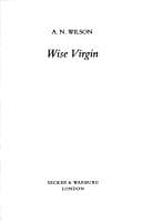 Cover image for Wise virgin