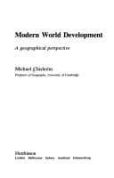 Cover image for Modern world development