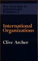 Cover image for International organizations
