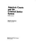 Cover image for America's courts and the criminal justice system