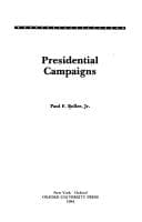 Cover image for Presidential campaigns