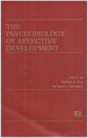 Cover image for The Psychobiology of affective development
