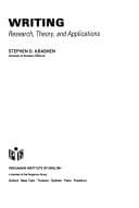 Cover image for Writing