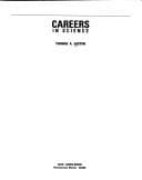 Cover image for Careers in science