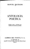 Cover image for Antología poética