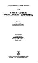 Cover image for Case studies in development economics
