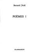 Cover image for Poèmes