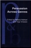 Cover image for Persuasion across genres
