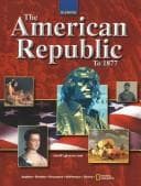 Cover image for The American republic to 1877
