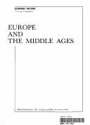 Cover image for Europe and the Middle Ages