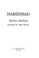 Cover image for Marienbad