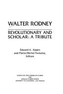 Cover image for Walter Rodney, revolutionary and scholar