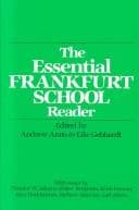 Cover image for The Essential Frankfurt school reader