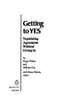 Cover image for Getting to yes
