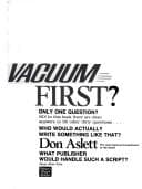 Cover image for Do I dust or vacuum first?