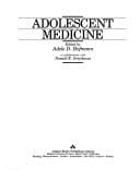 Cover image for Adolescent medicine