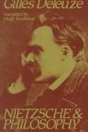 Cover image for Nietzsche and philosophy